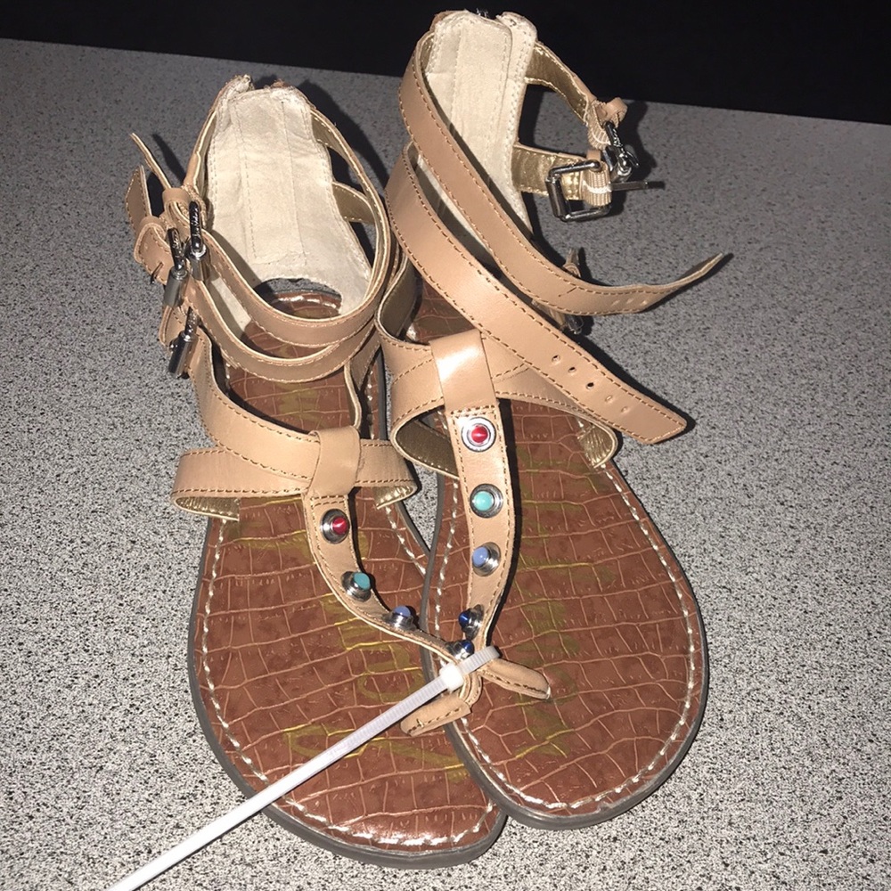 New Sam Edelman Strappy Sandals - Picture 5 of 9
